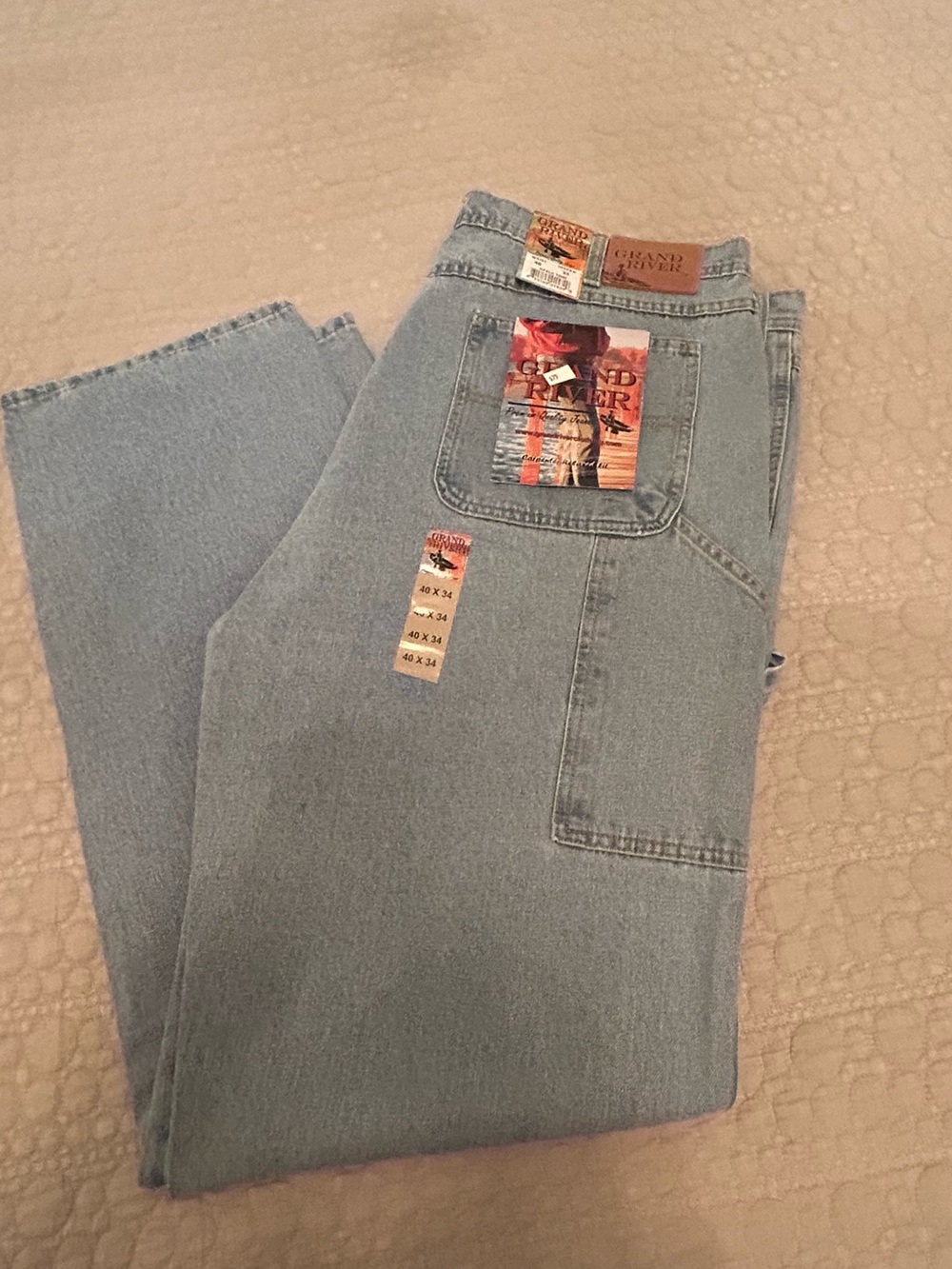 Light Blue Men’s Carpenter Jeans